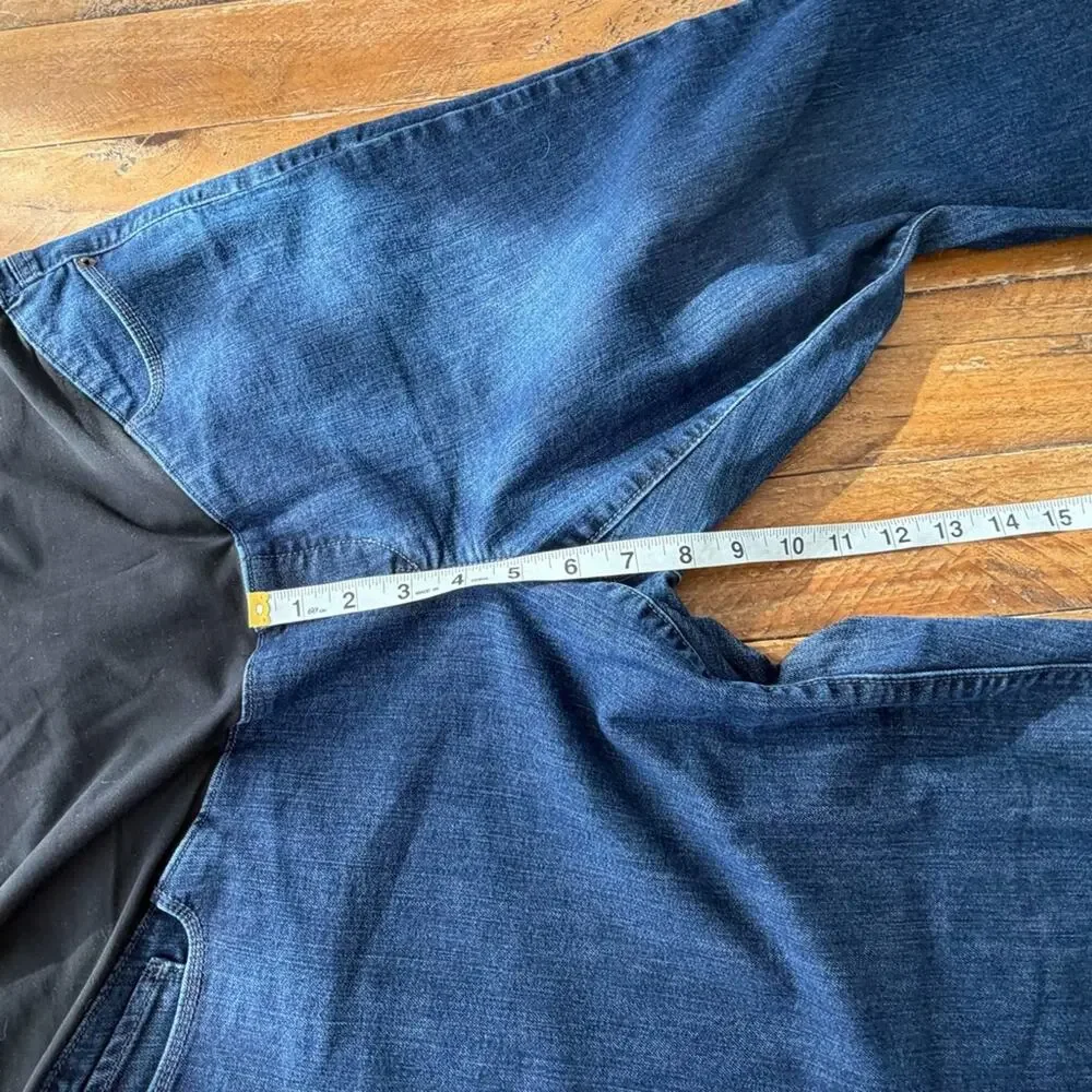 Loft Women's Blue Maternity Jeans